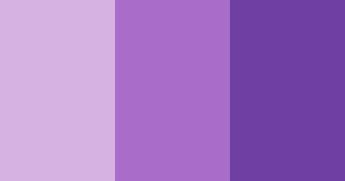 Download shades of purple color palette PNG image (landscape)