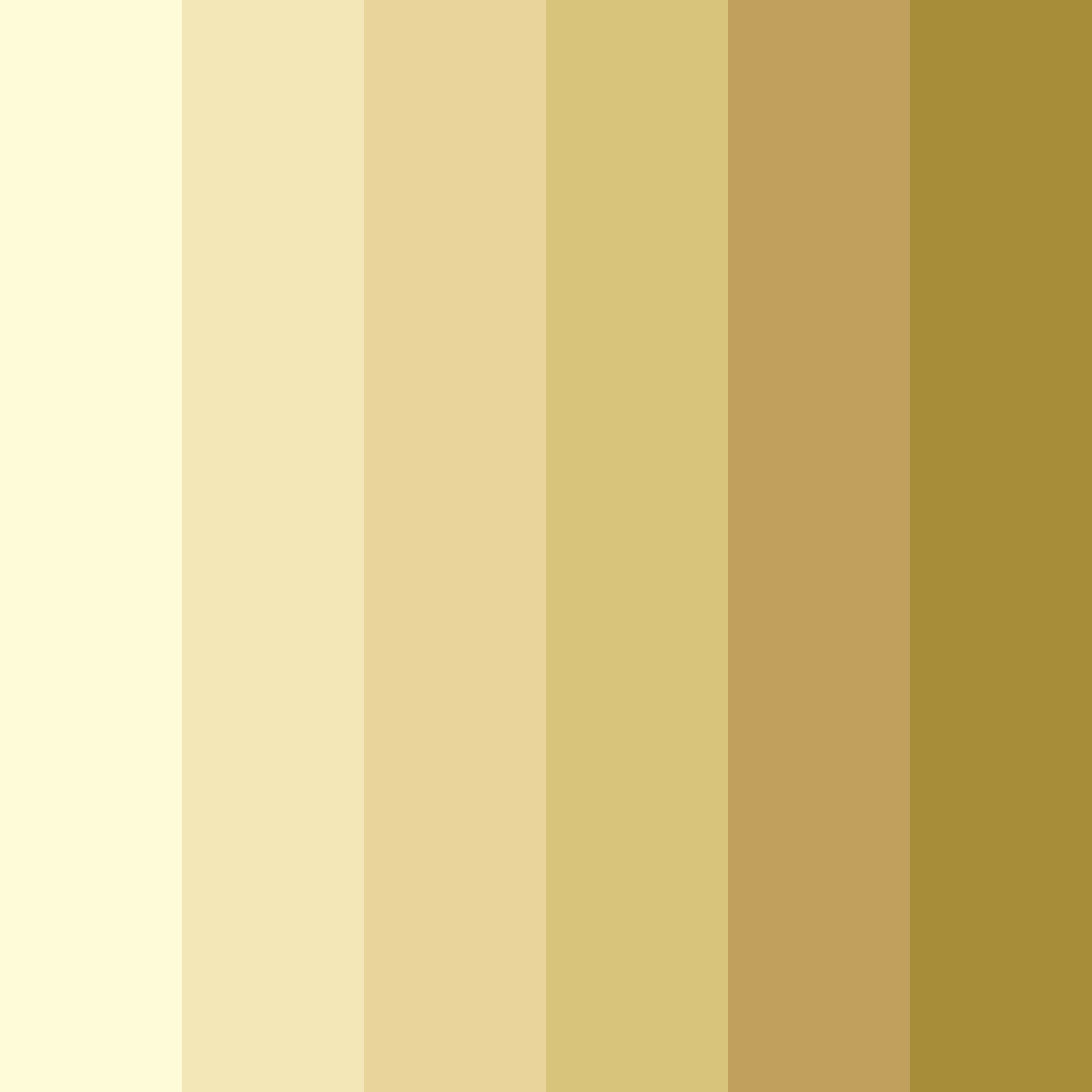 Download muted yellow color palette PNG image (square)