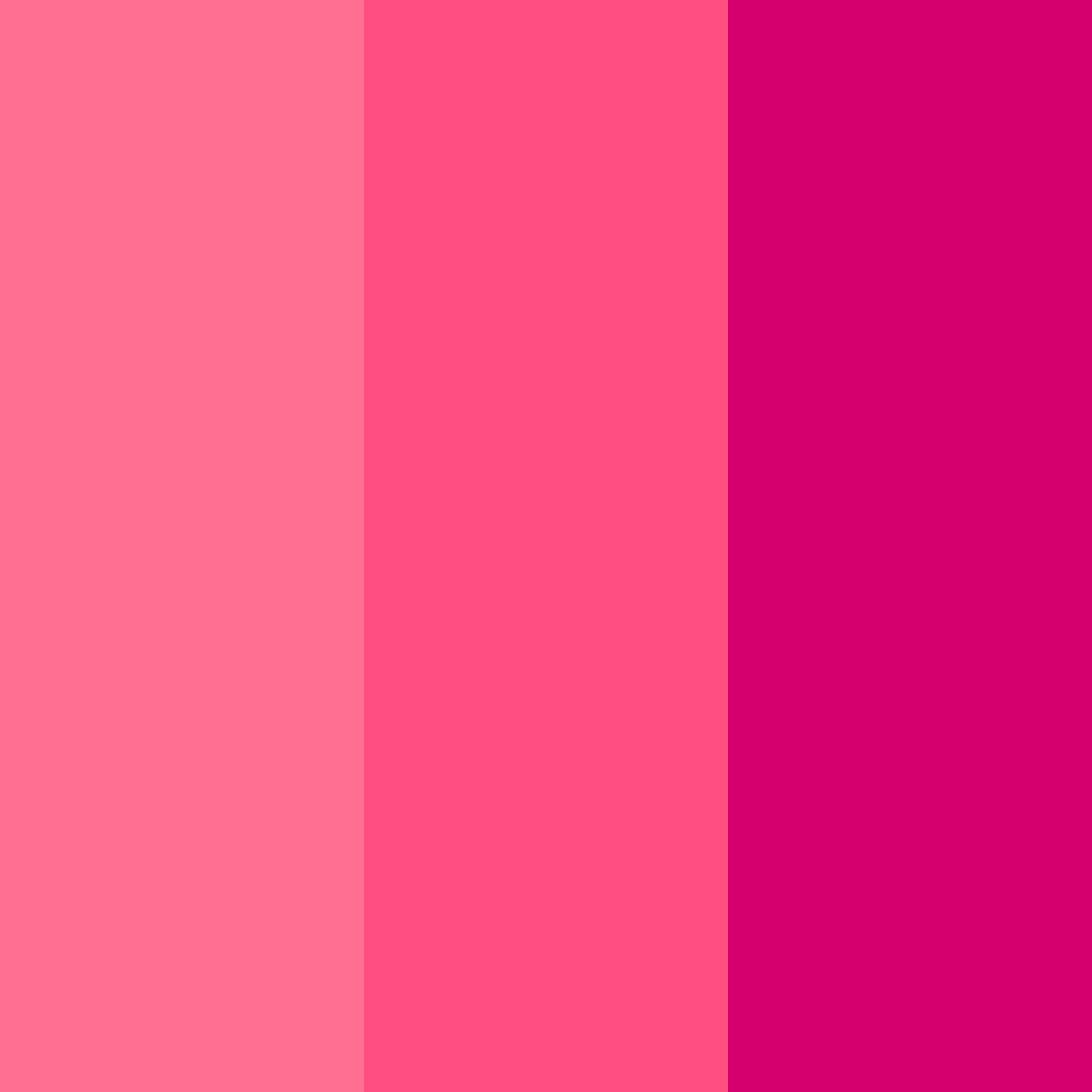 Download mexican pink shades color palette PNG image (square)