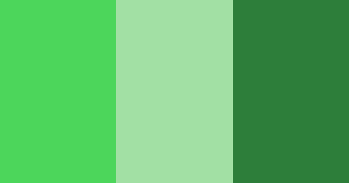 Download emerald oasis color palette PNG image (landscape)