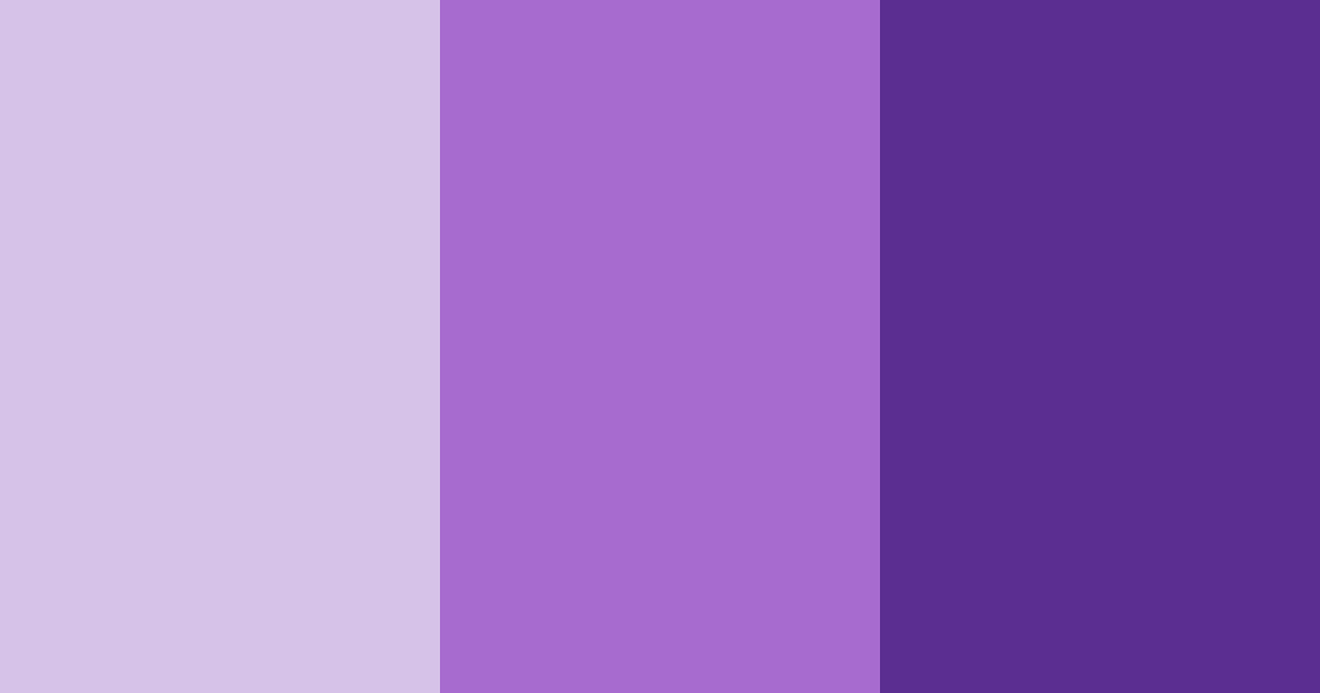 Download royal amethyst dream color palette PNG image (landscape)