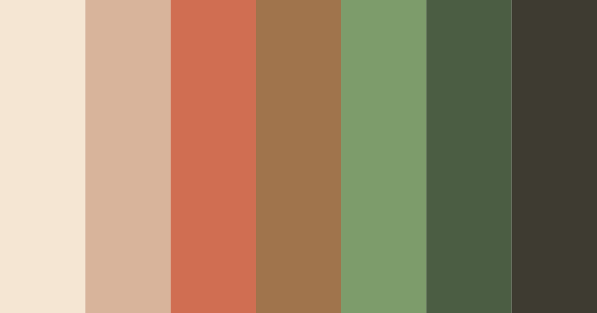 Download warm earth color palette PNG image (landscape)