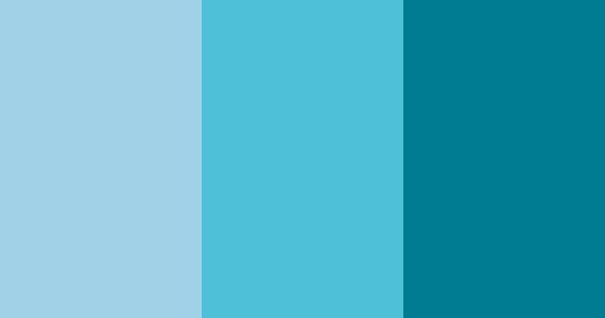 Download caribbean breeze color palette PNG image (landscape)