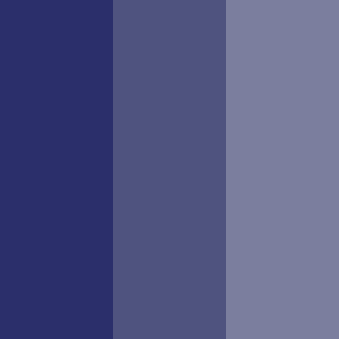 Download dark blue color palette PNG image (square)