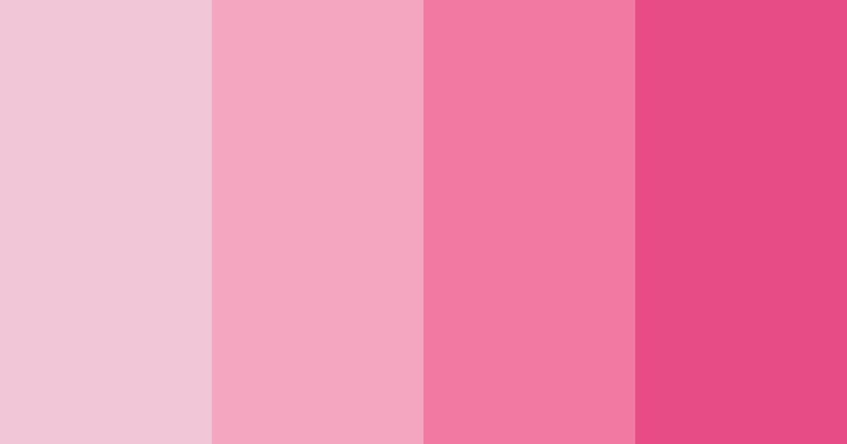Download blush harmony color palette PNG image (landscape)