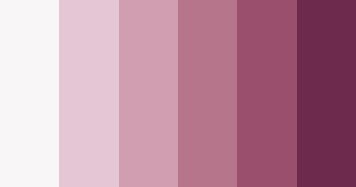 Download blushing blossoms color palette PNG image (landscape)