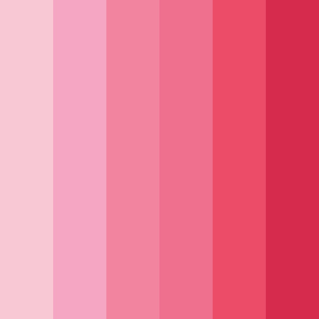 Download bright pink color palette PNG image (square)