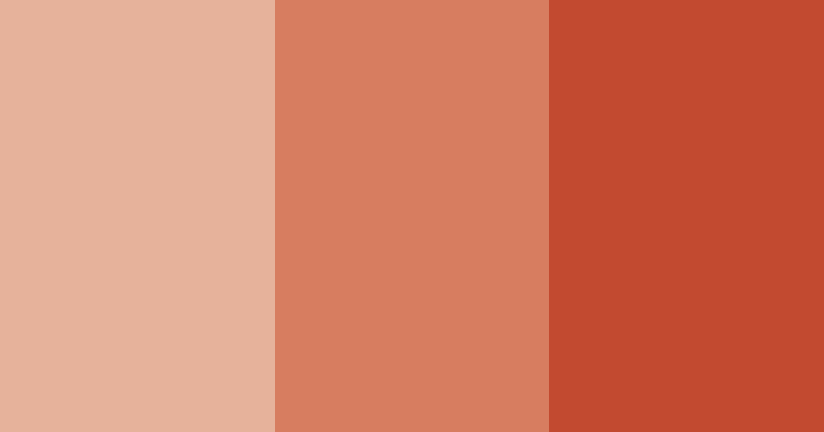 Download sunset clay color palette PNG image (landscape)