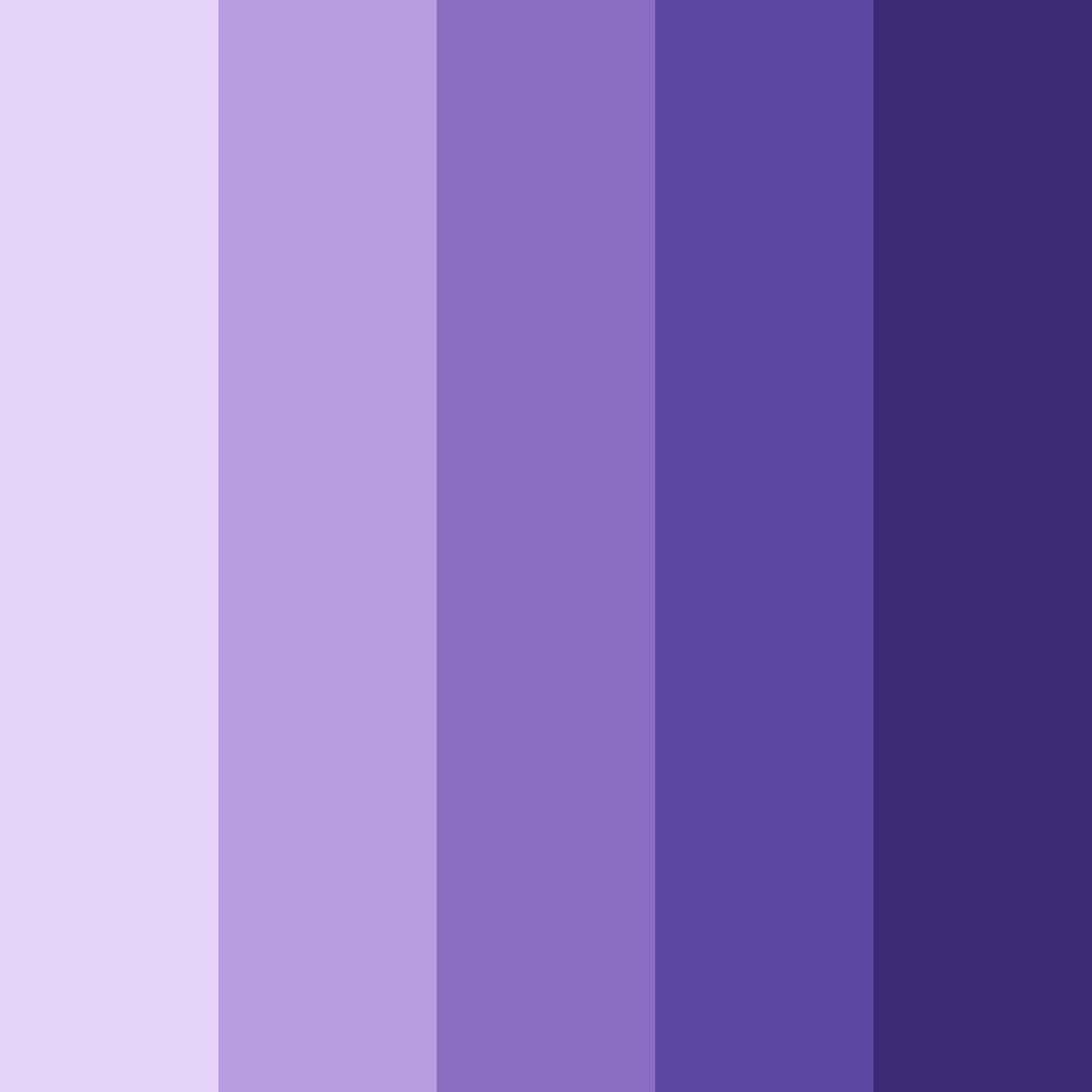 Download violet enchantment color palette PNG image (square)