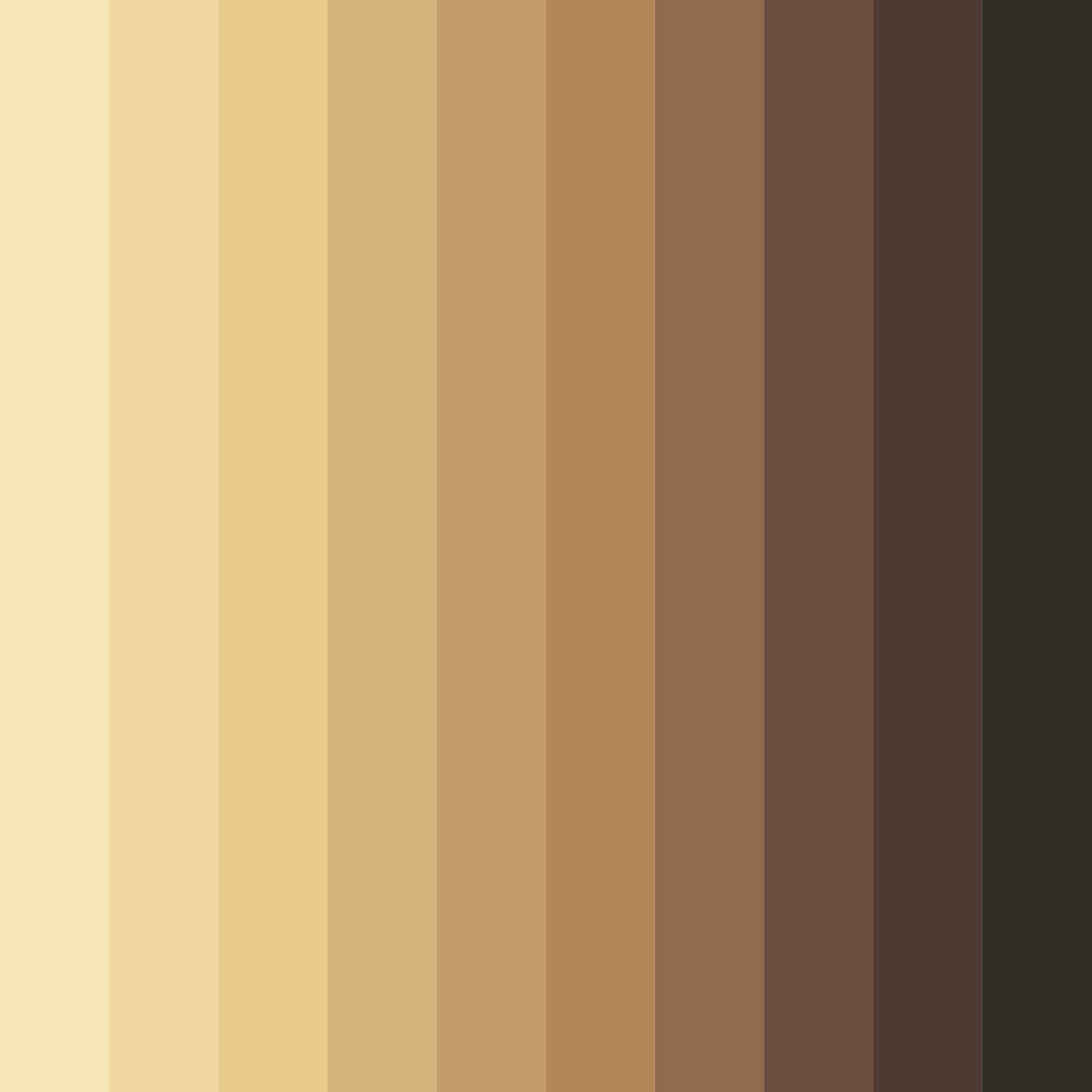 Download autumn's embrace color palette PNG image (square)