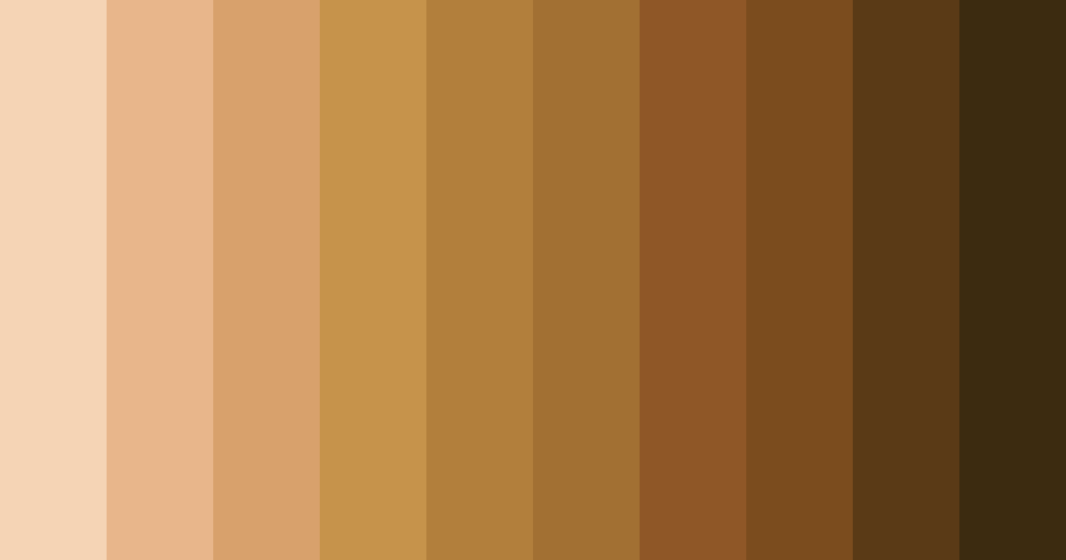 Download cinnamon yellow color palette PNG image (landscape)