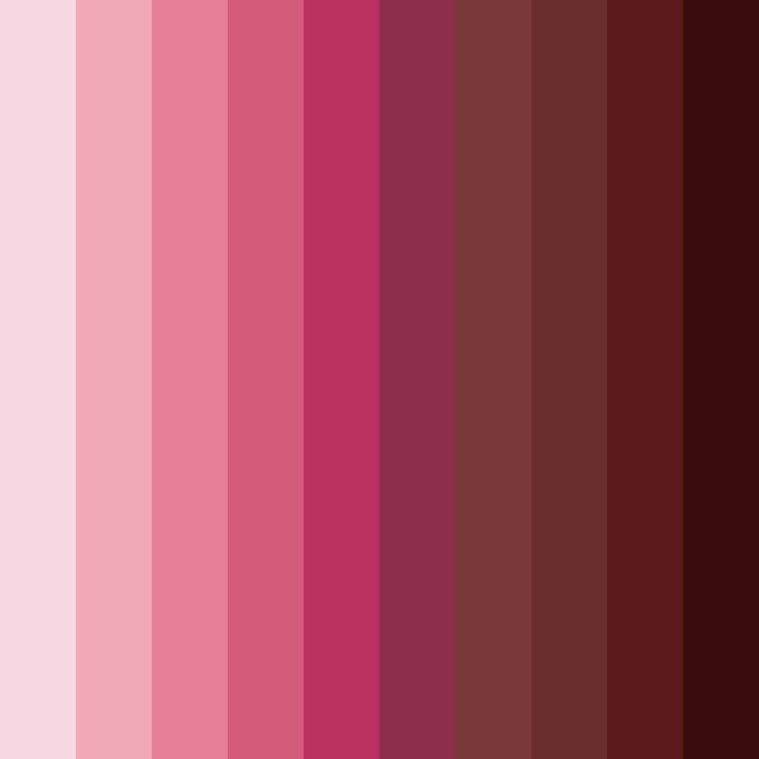 Download whimsical rosé woods color palette PNG image (square)