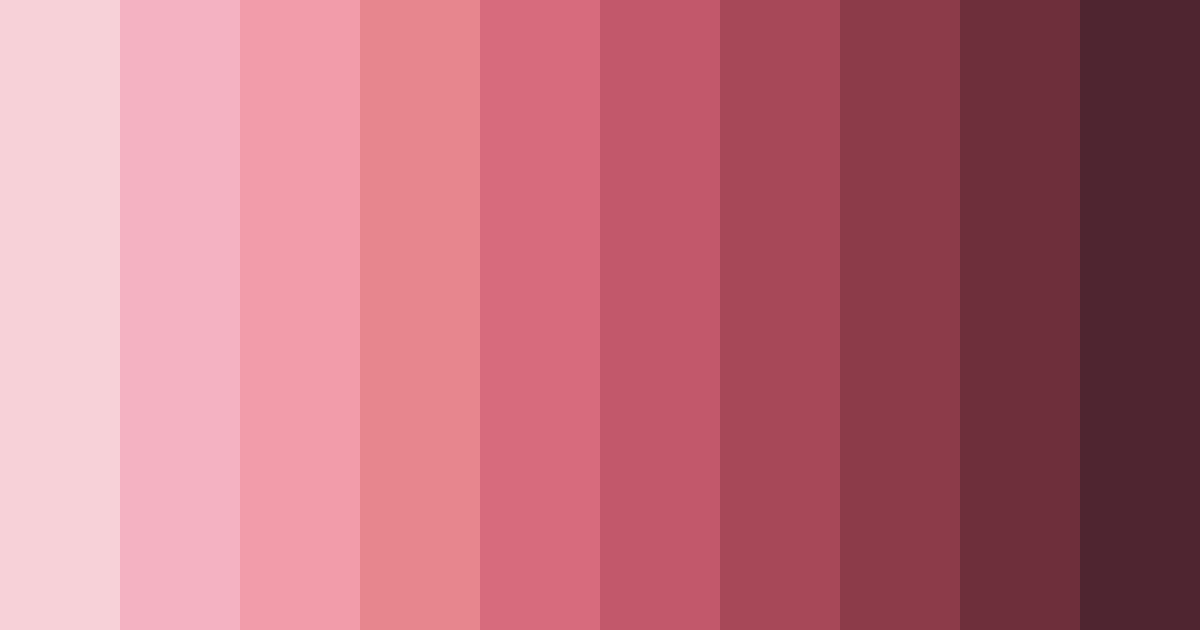 Download muted pink and brown color palette PNG image (landscape)