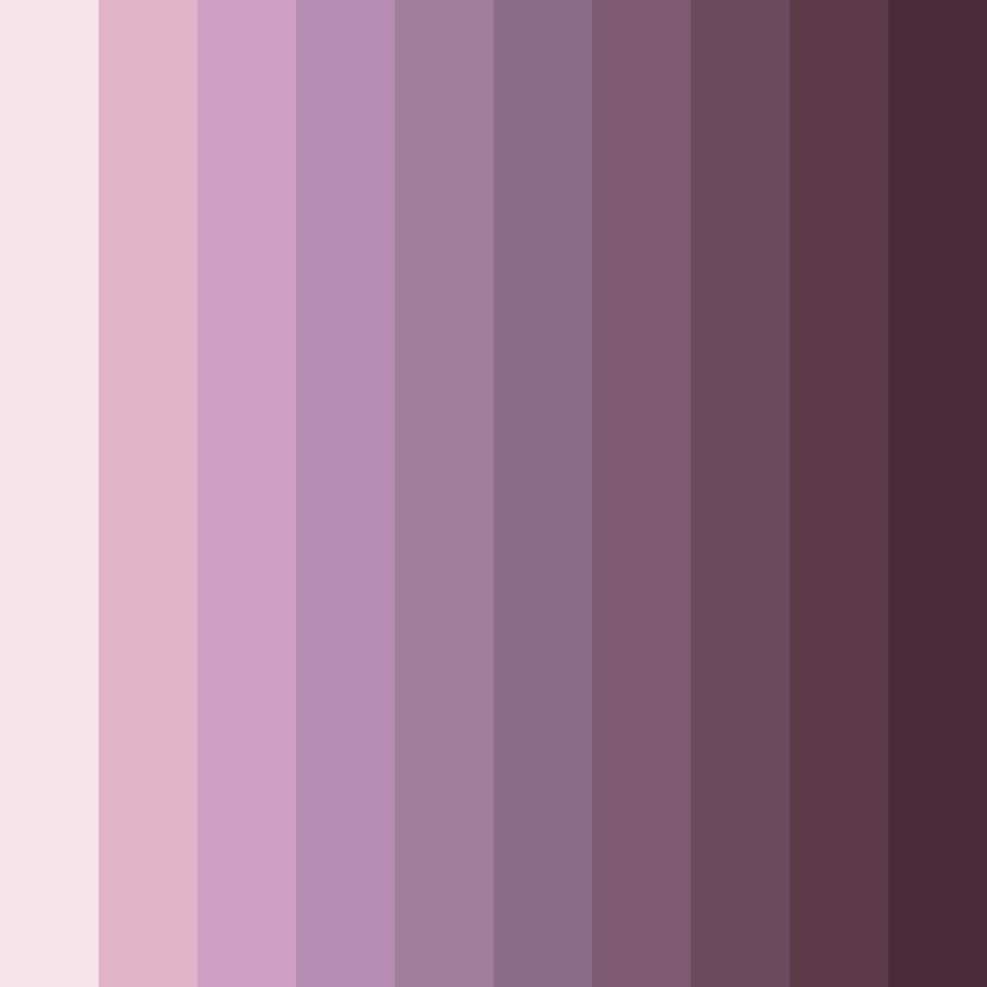 Download muted rosewood serenity color palette PNG image (square)