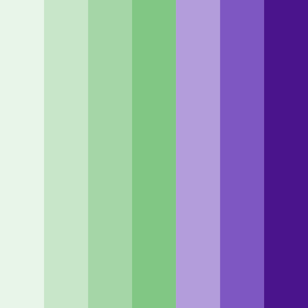 Download purple forest color palette PNG image (square)