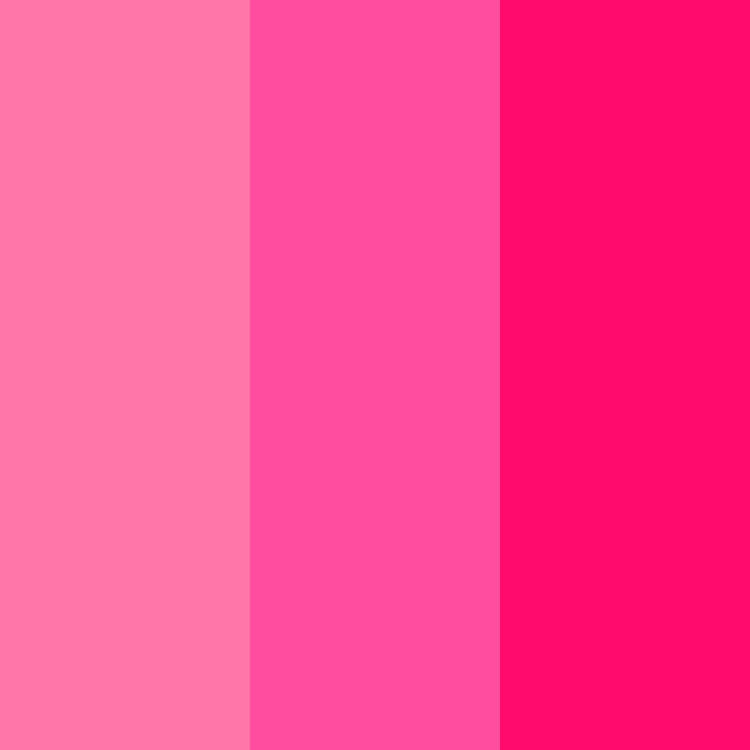Download pink burst color palette PNG image (square)
