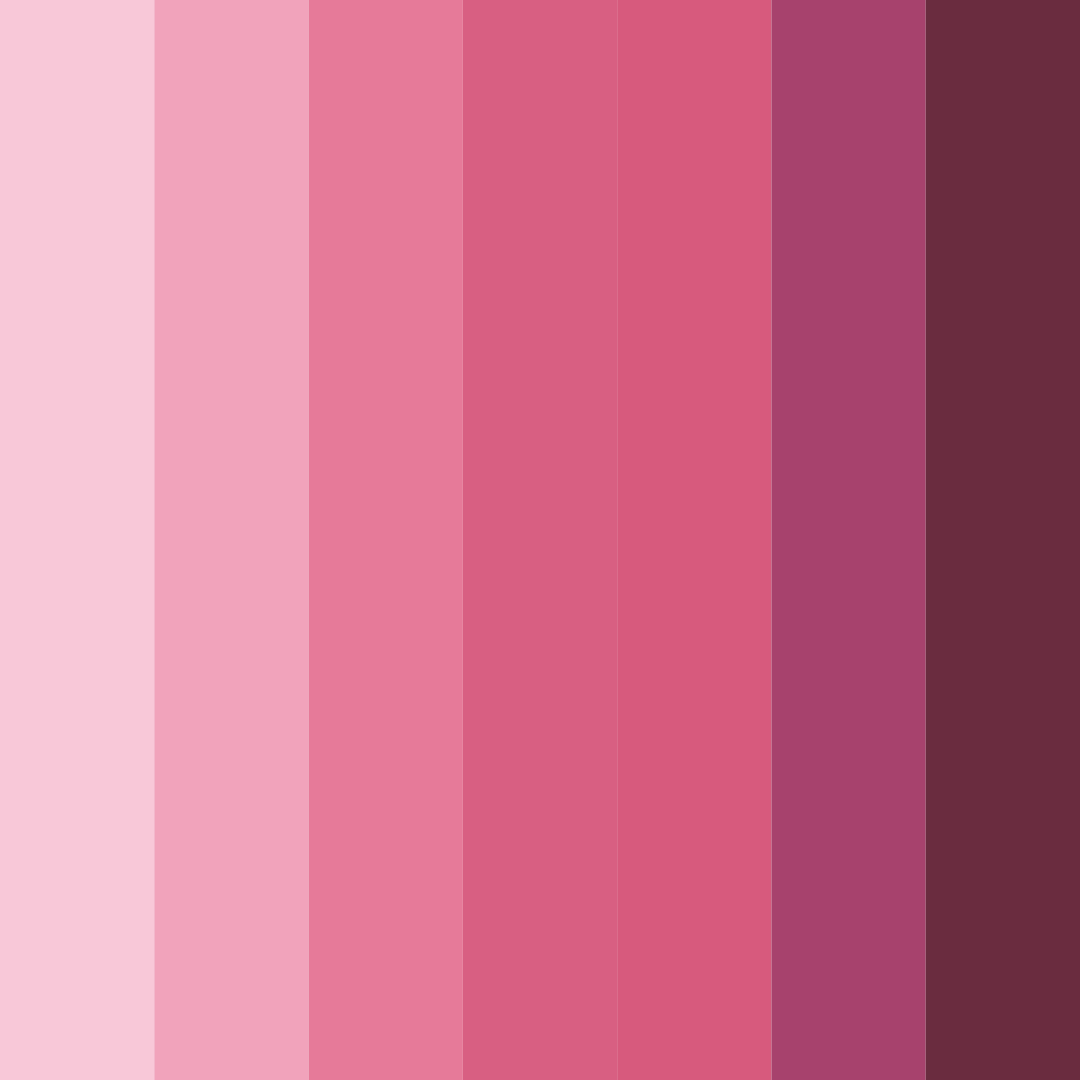 Download blushing dusk color palette PNG image (square)