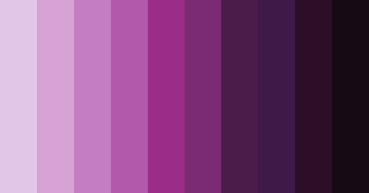 Download mystic dragon's lair color palette PNG image (landscape)