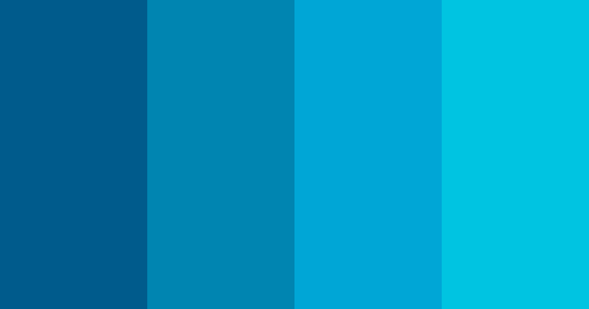 Download deep blue color palette PNG image (landscape)