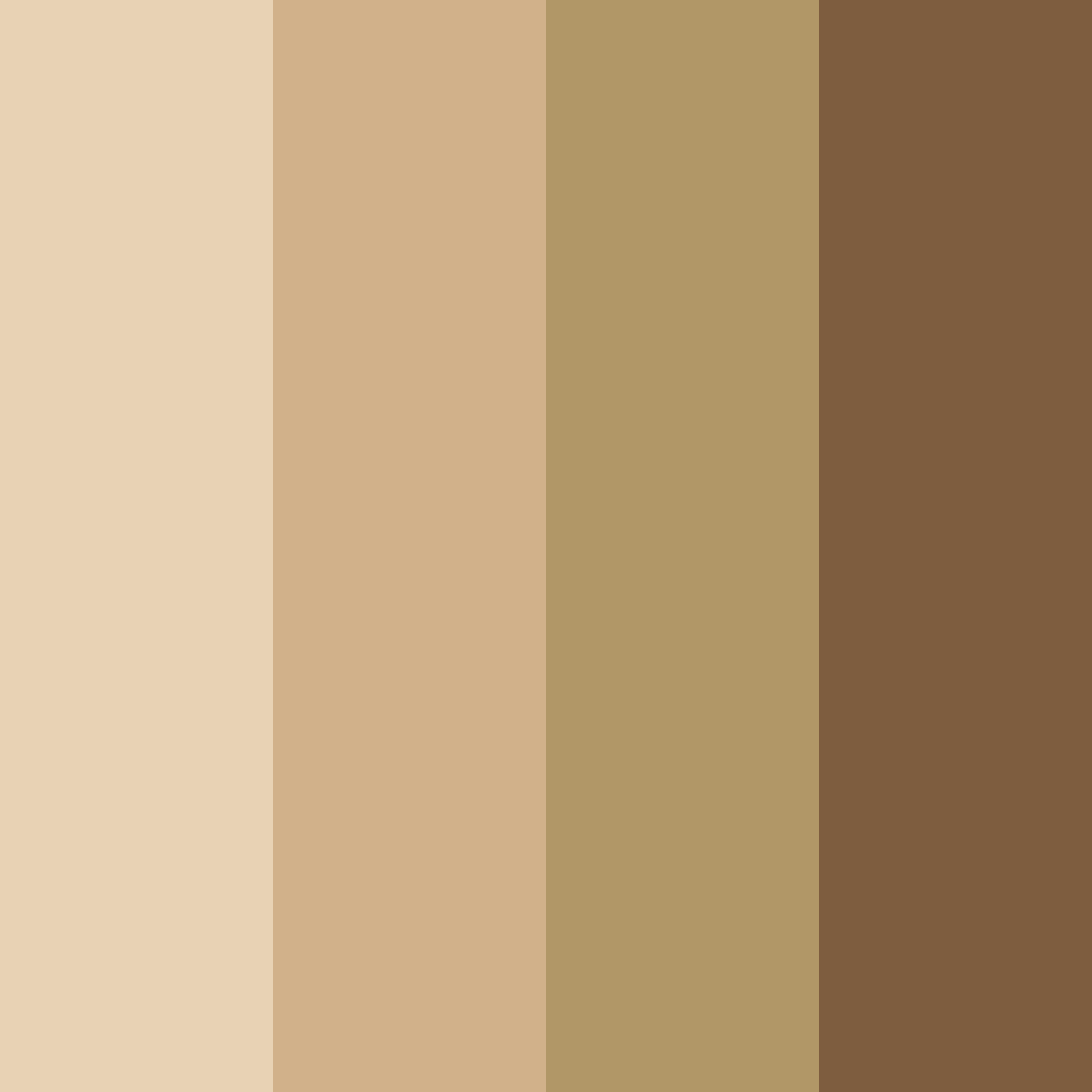 Download champagne gold elegance color palette PNG image (square)
