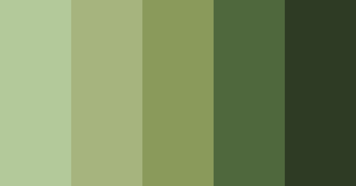 Download forest whisper color palette PNG image (landscape)