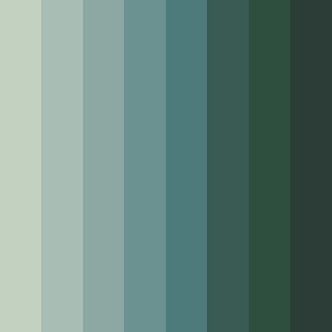Download forest whisper color palette PNG image (square)