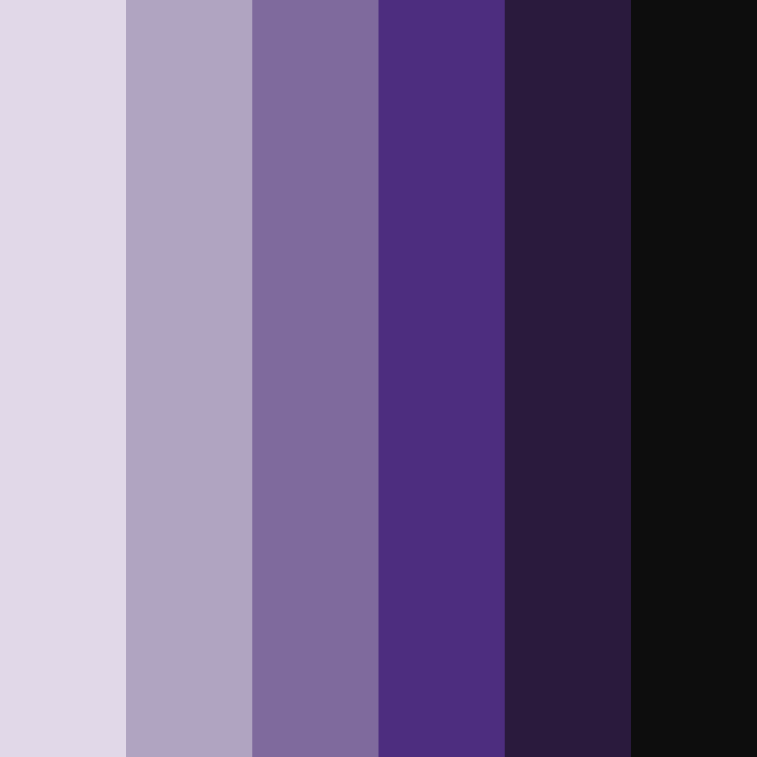 Download warm blue purple color palette PNG image (square)
