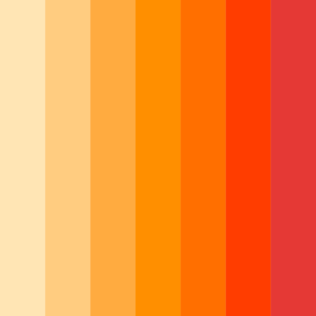 Download yellow pink sunrise color palette PNG image (square)