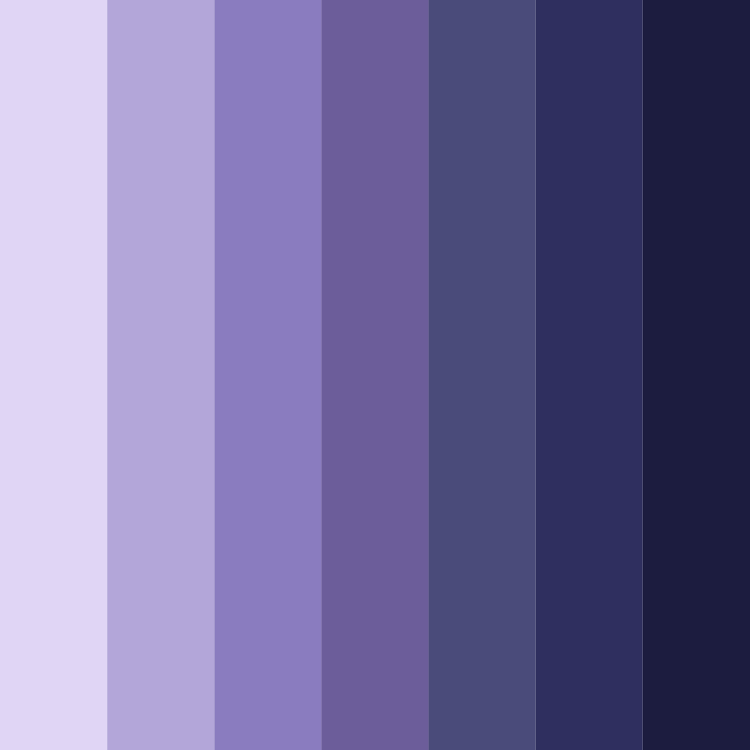 Download twilight's whisper color palette PNG image (square)