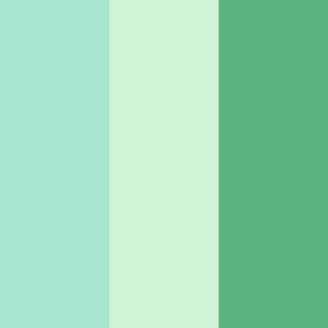 Download green apple freshness color palette PNG image (square)
