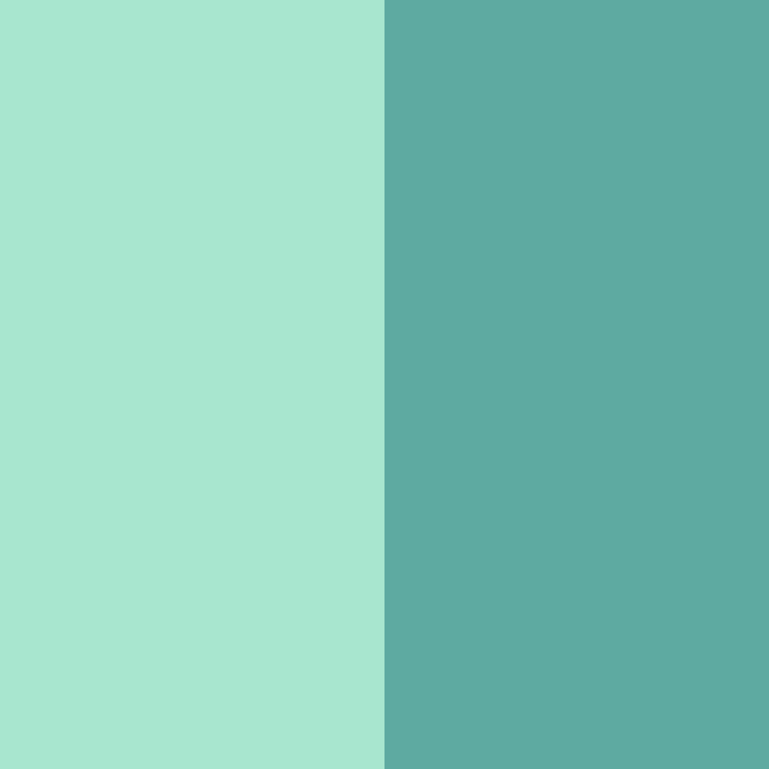Download soft green color palette PNG image (square)