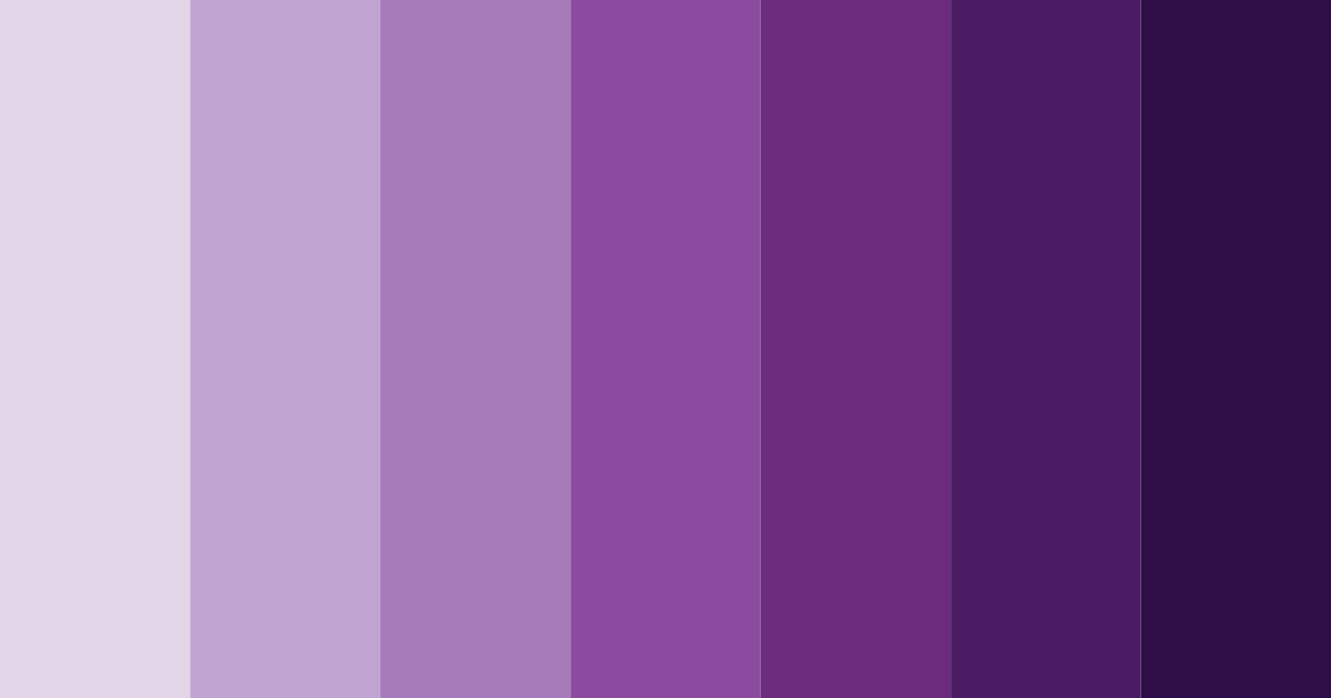 Download frosted amethyst dreams color palette PNG image (landscape)