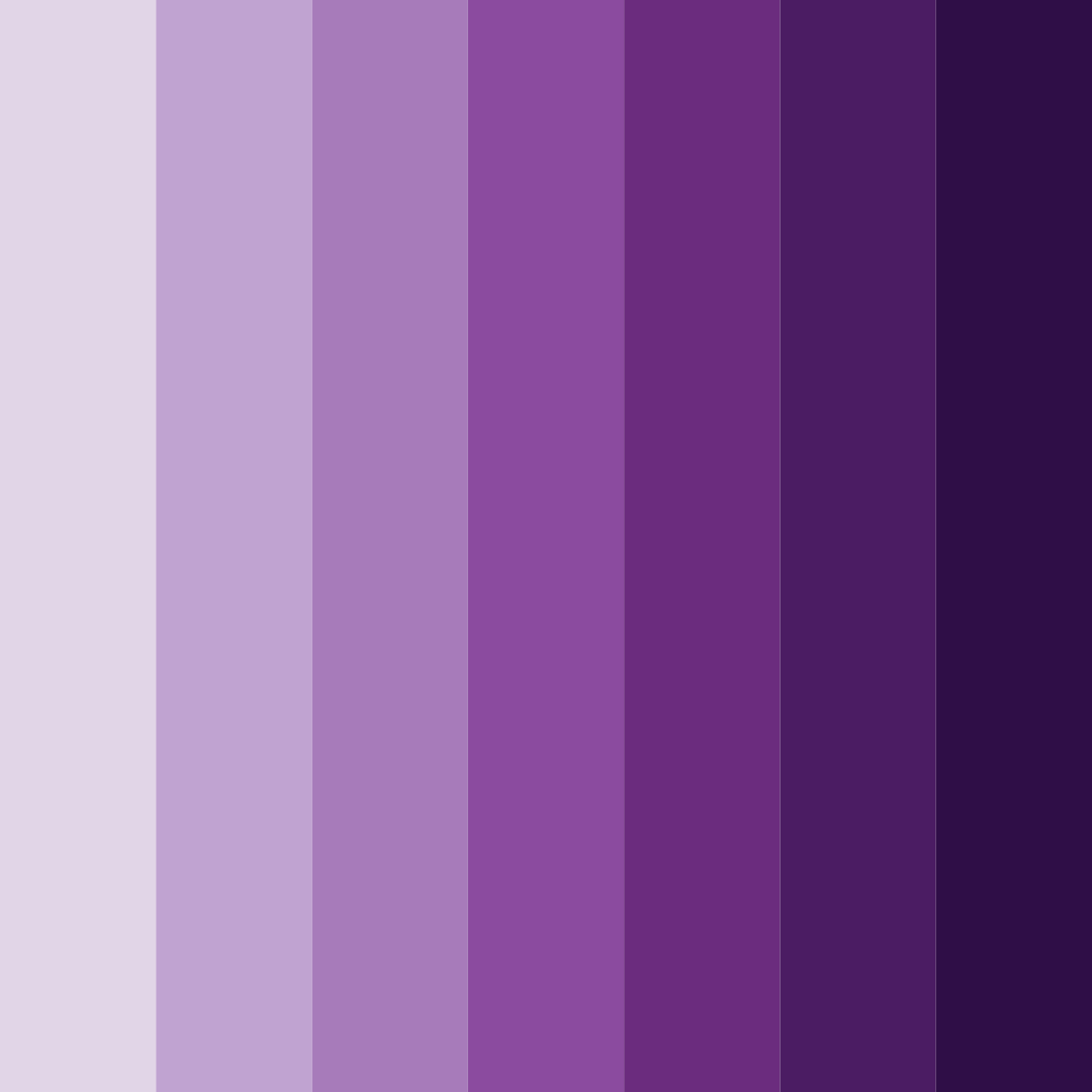 Download frosted amethyst dreams color palette PNG image (square)