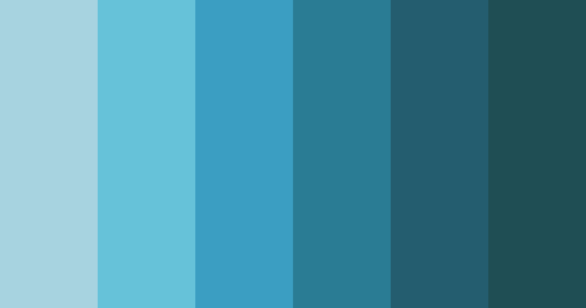 Download oceanic horizon color palette PNG image (landscape)