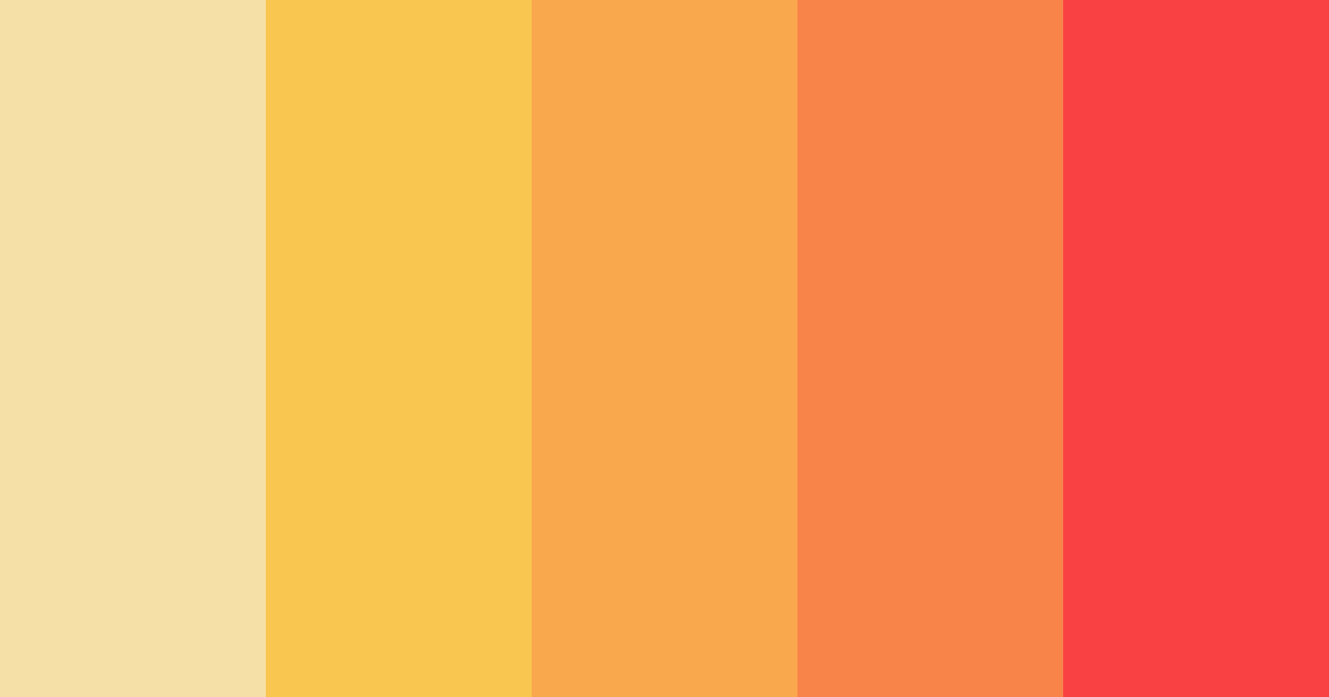 Download trendsetter's glow color palette PNG image (landscape)