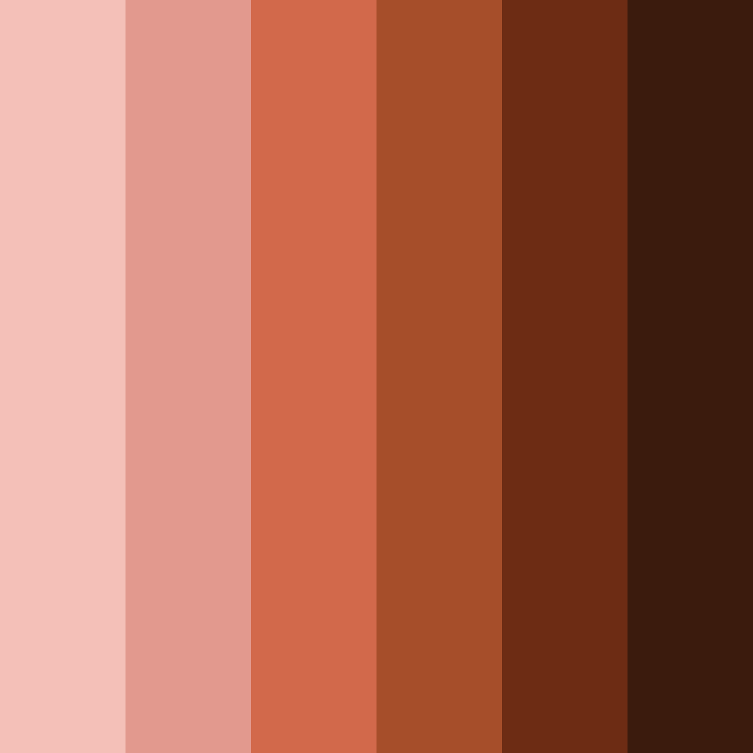 Download autumnal sorbet color palette PNG image (square)