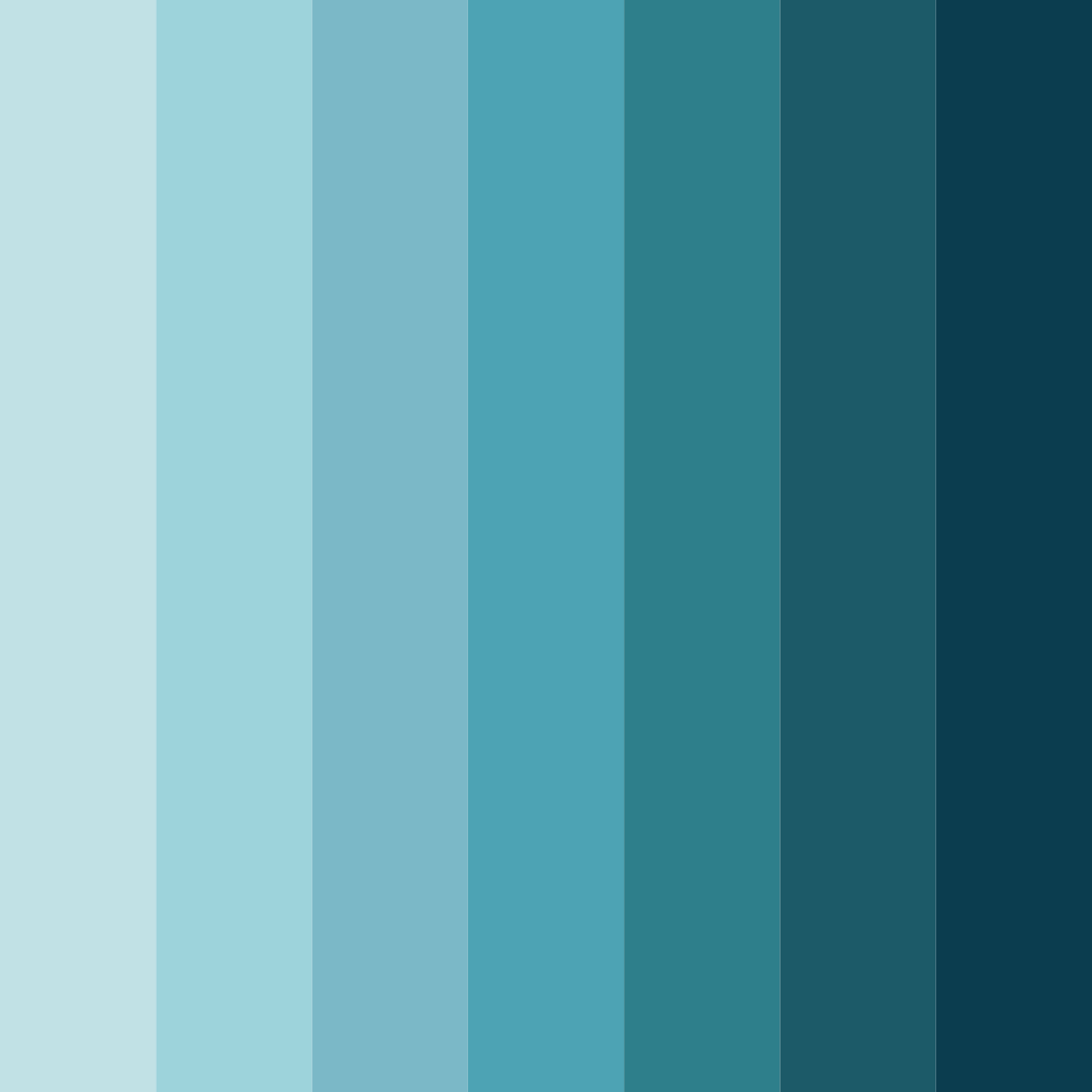 Download blue downriver color palette PNG image (square)