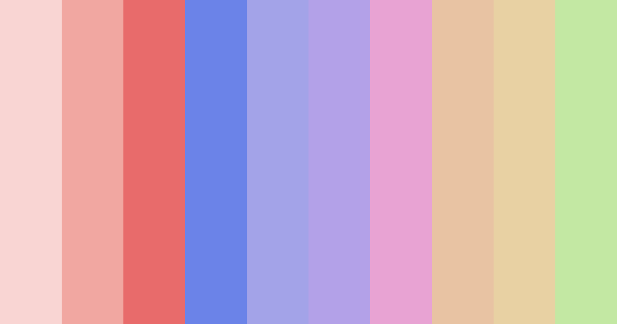 Download harmony in hues color palette PNG image (landscape)