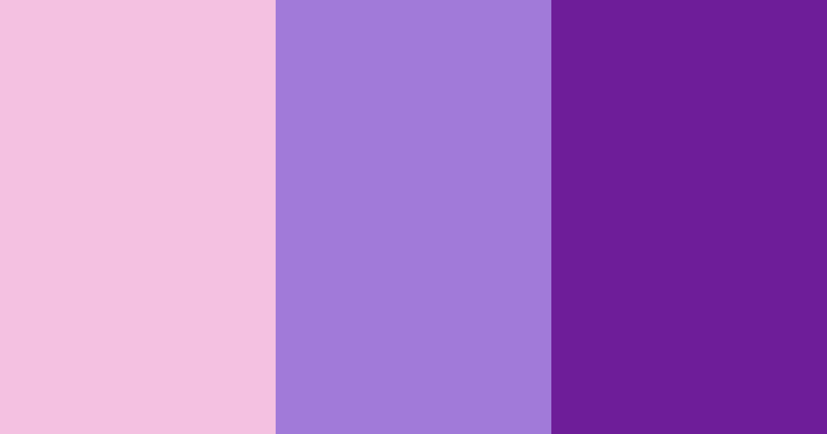 Download unicorn pink color palette PNG image (landscape)