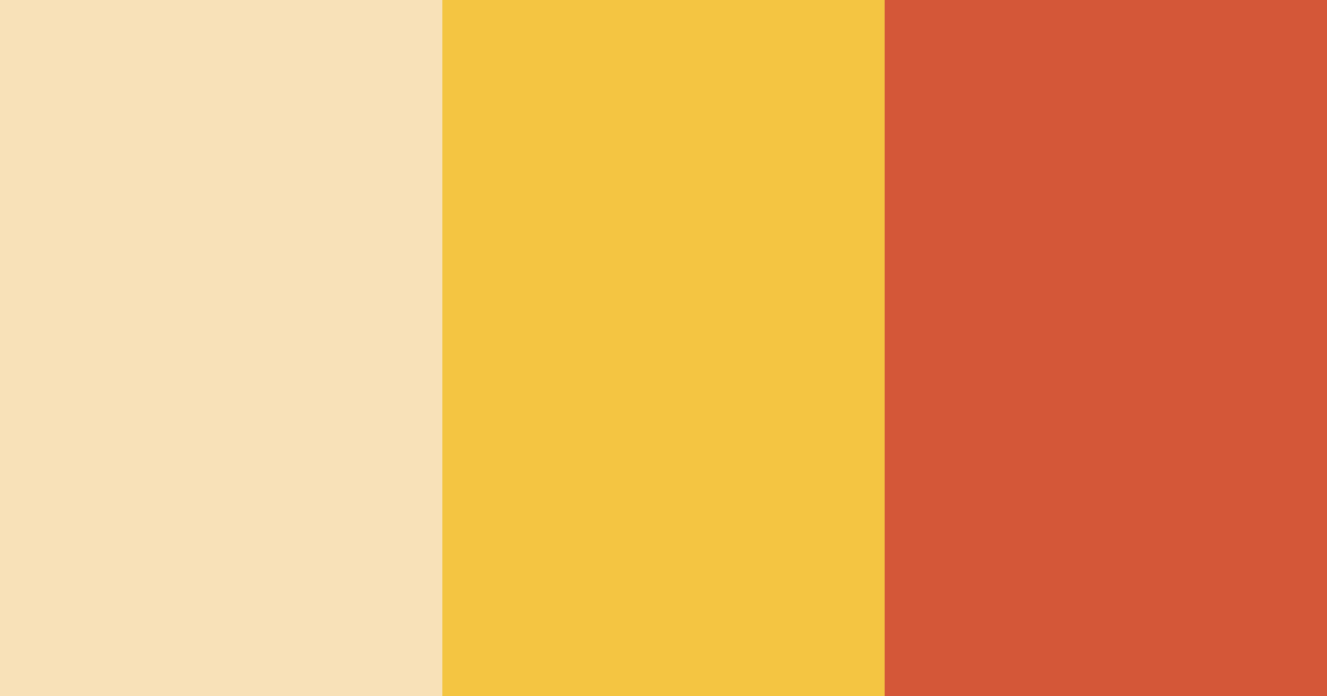 Download orange alert color palette PNG image (landscape)