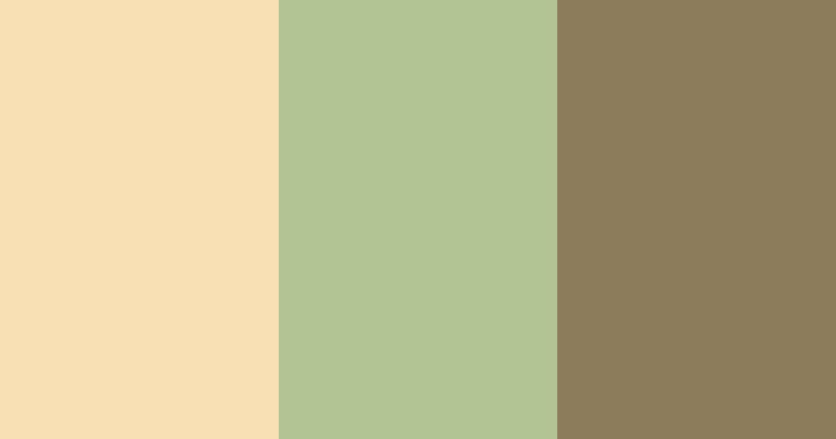 Download golden meadow serenity color palette PNG image (landscape)