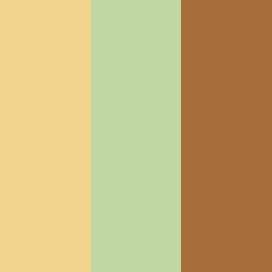 Download golden meadow harmony color palette PNG image (square)