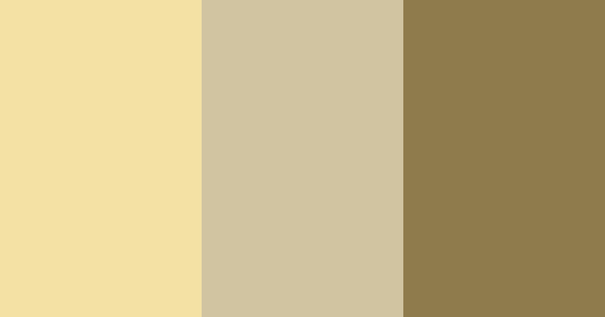 Download warm golds color palette PNG image (landscape)