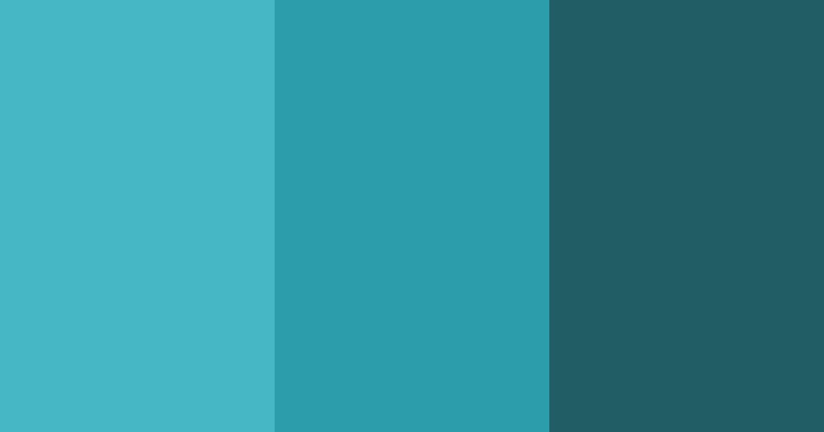 Download teal ocean color palette PNG image (landscape)