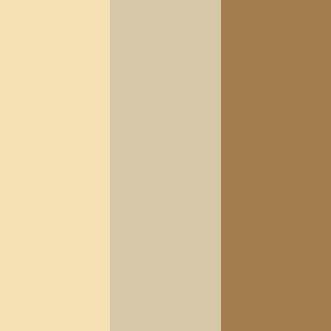 Download golden meadow whisper color palette PNG image (square)