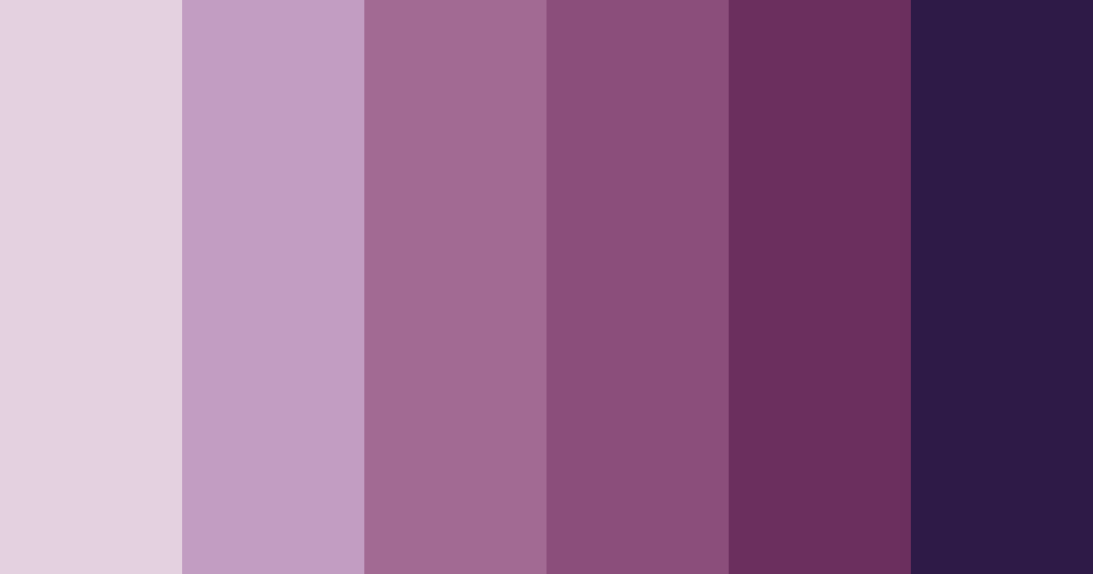 Download mystic mauve embrace color palette PNG image (landscape)