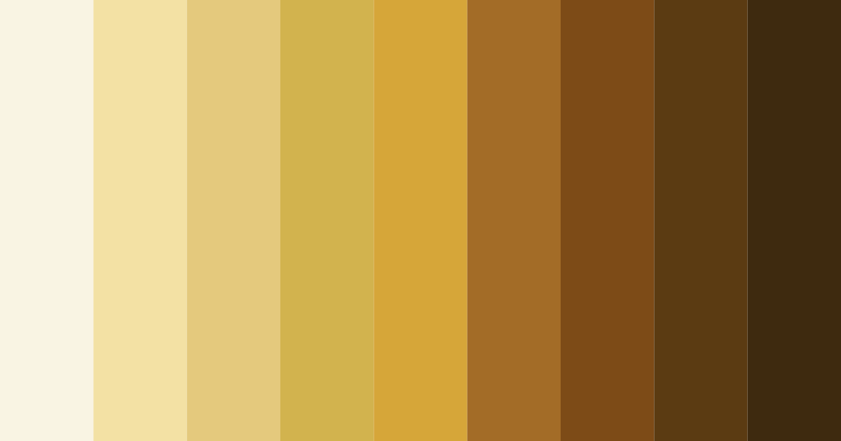 Download golden harvest color palette PNG image (landscape)