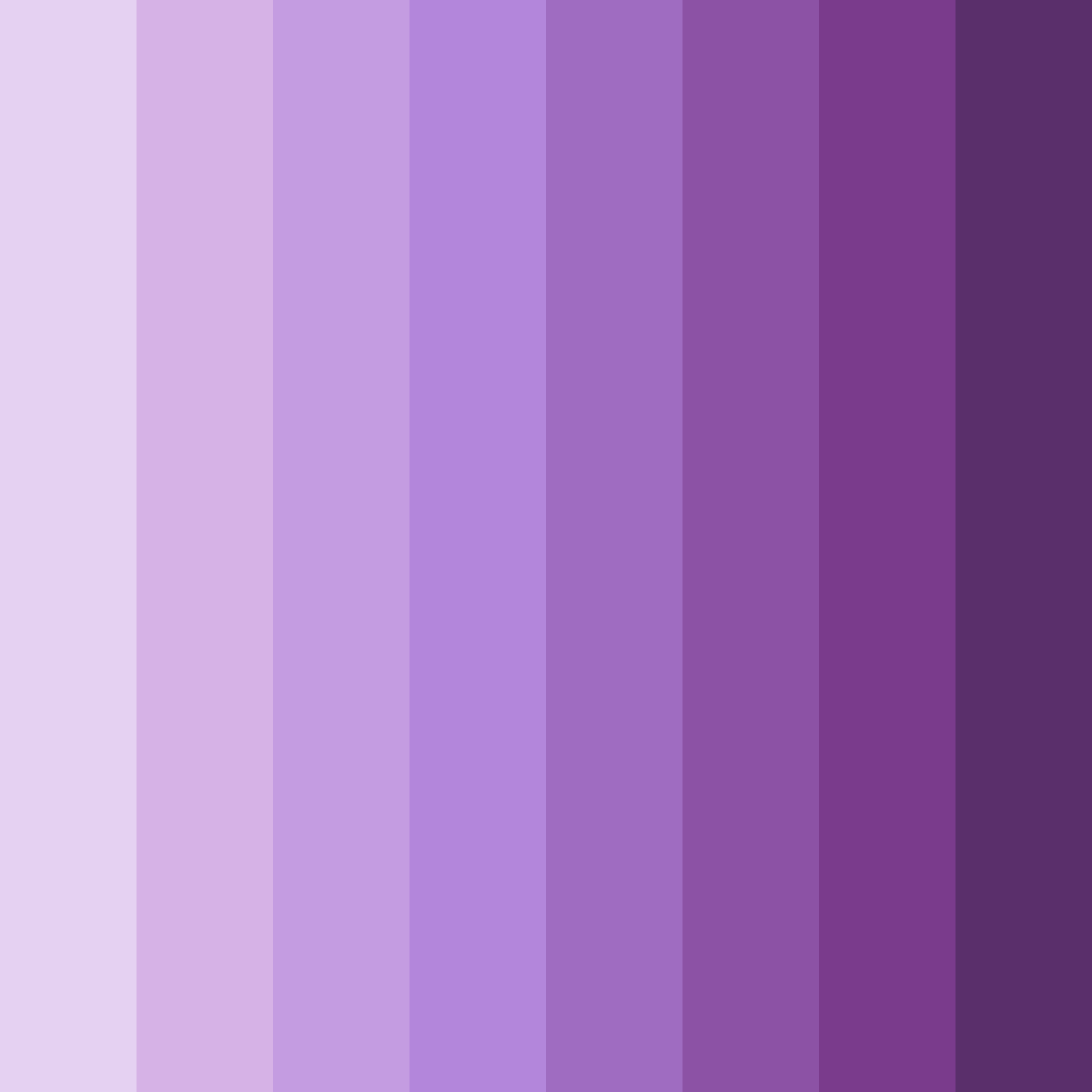 Download violet reverie color palette PNG image (square)
