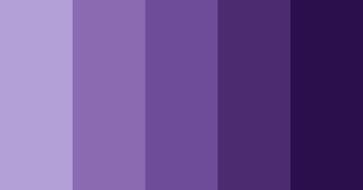 Download mystic violet hues color palette PNG image (landscape)