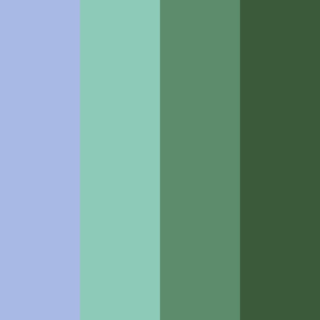 Download mystic garden color palette PNG image (square)